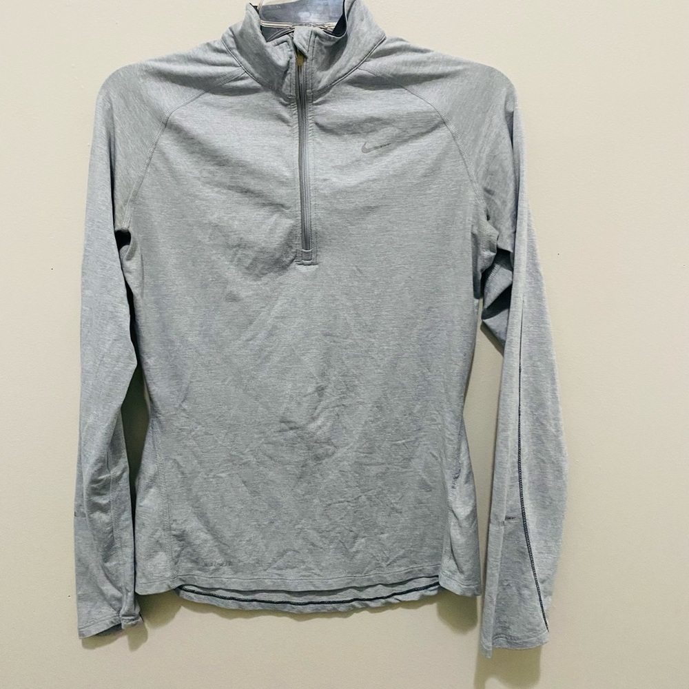 Nike Dri-FIT Light Gray Pullover